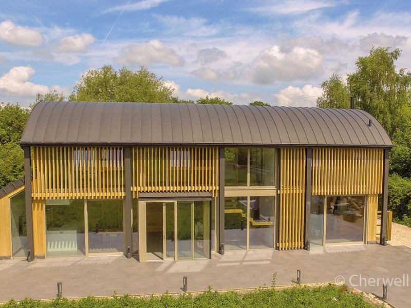 HF310 Timber-Aluminium Windows & HS330 Sliding Door Installation by Cherwell Windows