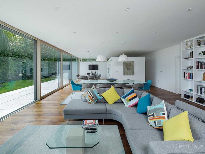 HS330 Timber-Aluminium Sliding Door Installation by Ecohaus