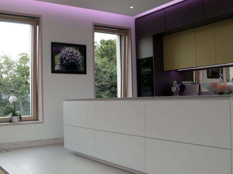 HF 410 Studio Timber-Aluminium Windows