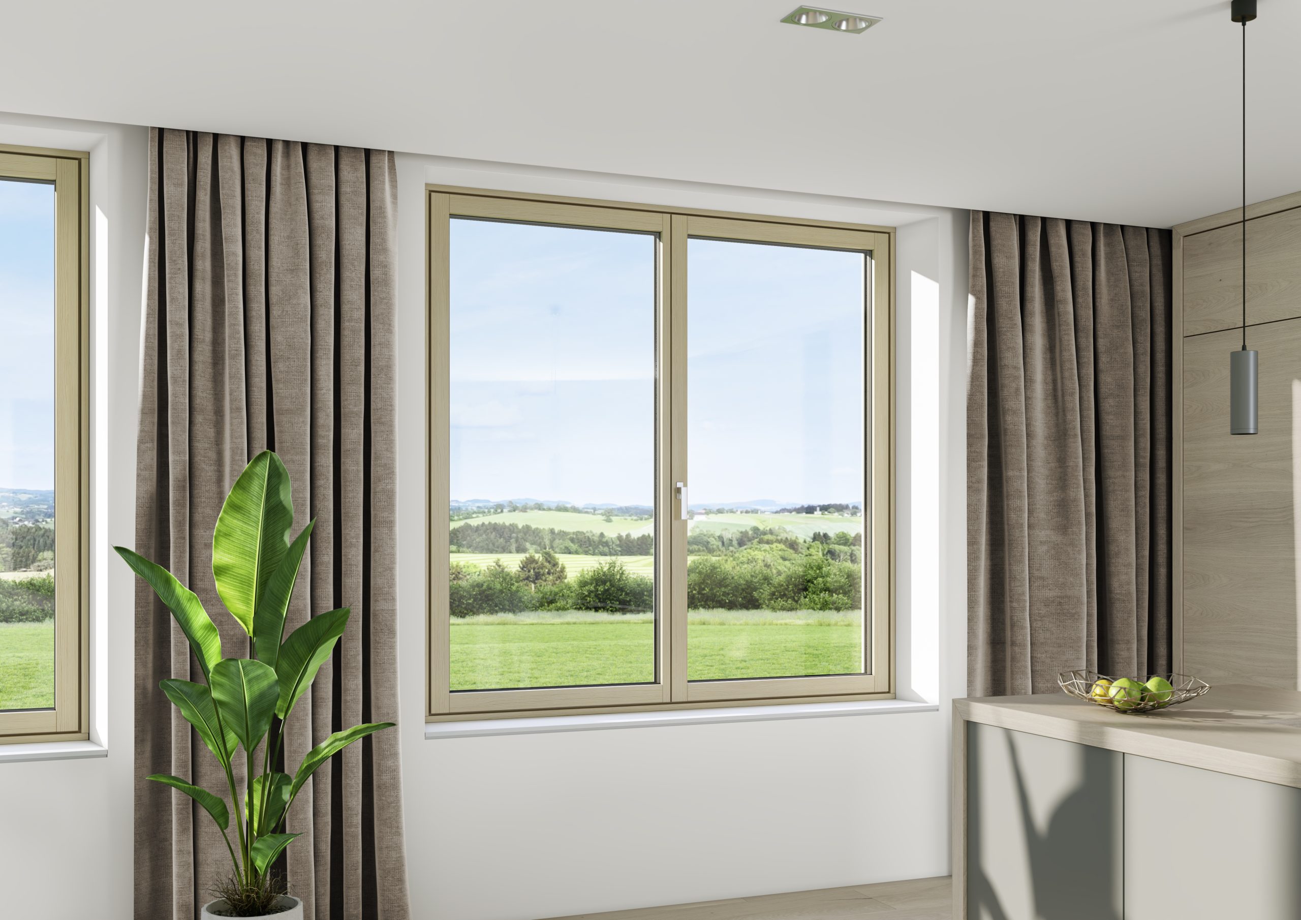 The new, flush Timber-Aluminium Designer Window HF 520