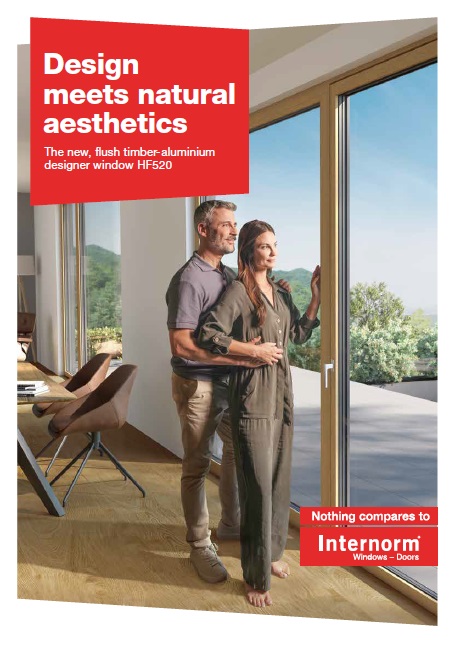 New HF 520 timber-aluminium designer window