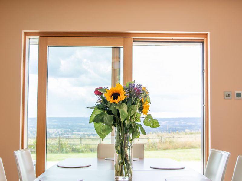 HF 410 Timber-Aluminium French Doors