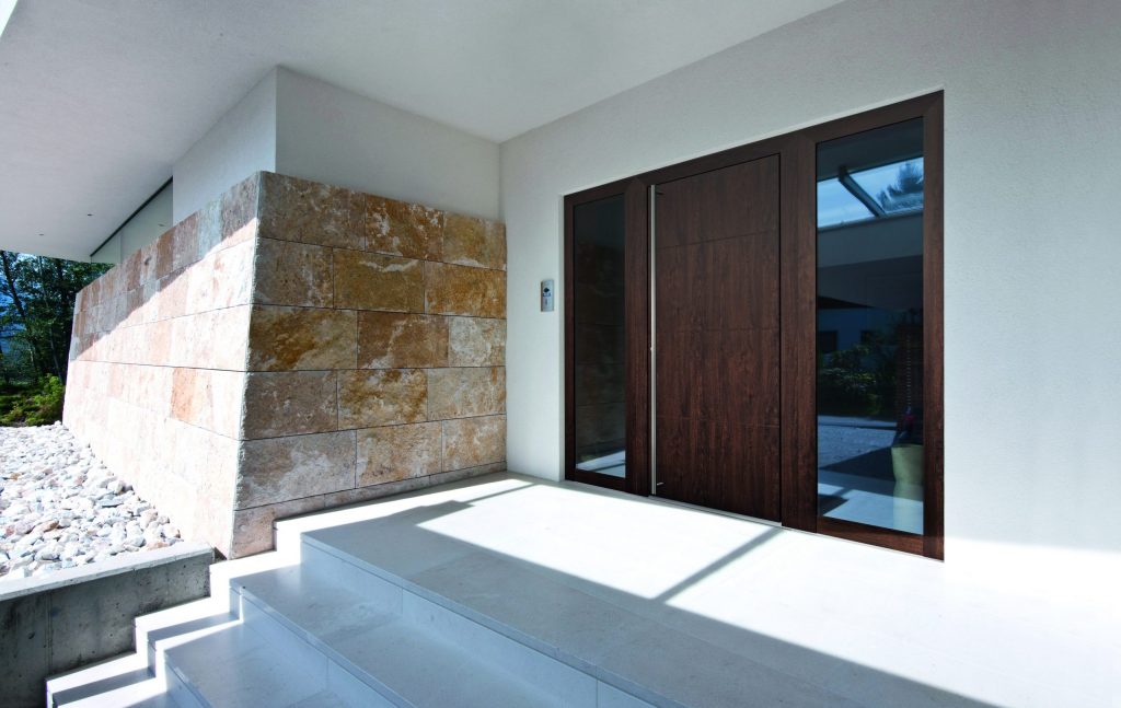 Aluminium entrance doors by internorm